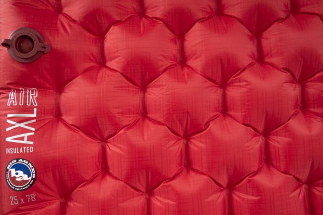 Big Agnes Insulated AXL sleeping pad quilts