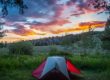 Sunrise in the MSR Freelite 2-Person Ultralight Backpacking Tent