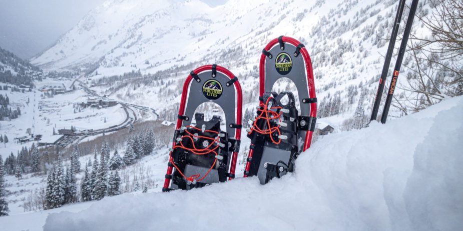 Northern Lites Elite Snowshoes being tested in Utah's Little Cottonwood