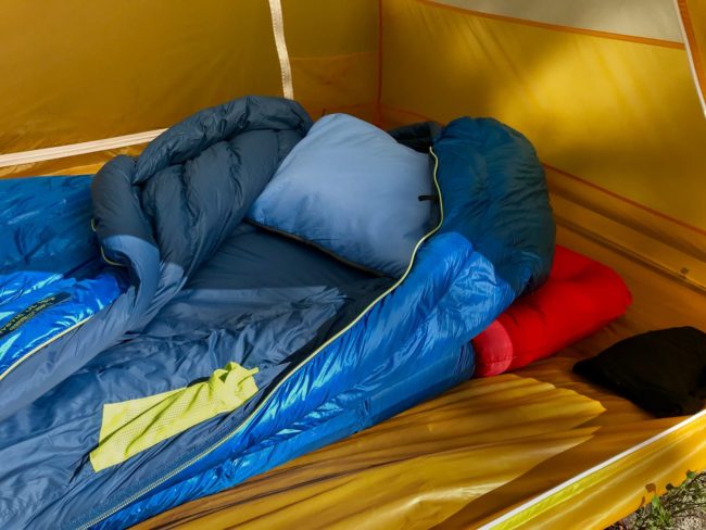 Big Agnes Mystic Sleeping Bag Insulated AXL Pad Tiger Wall Tent