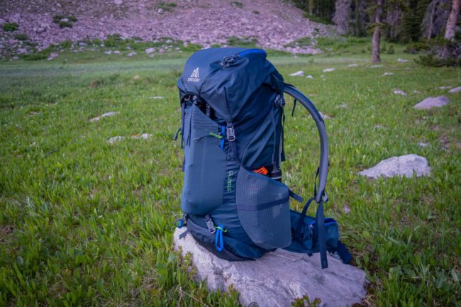 Gregory Stout 45L Lightweight Backpack Profile